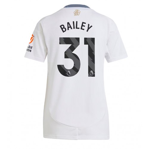 Fotballdrakt Dame Aston Villa Leon Bailey #31 Bortedrakt 2024-25 Kortermet